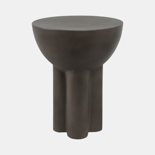 sagebrook home Concrete 18" Contemporary End Table Dark Grey Wishlist Create New