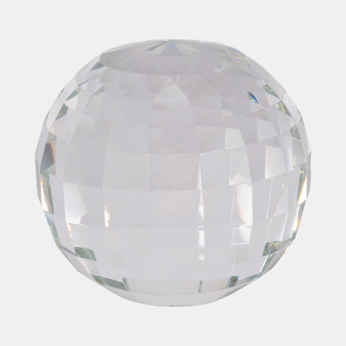 Sagebrook Home Crystal 5" Orb Clear Wishlist Create New
