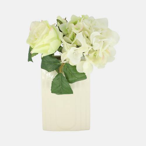 Sagebrook Home Dol 7" Rectangular Vase Cotton Wishlist Create New