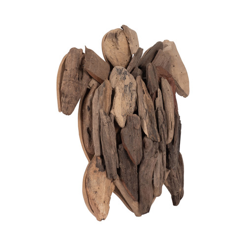 Sagebrook Home Driftwood 12"h Turtle Deco Natural Wishlist Create New