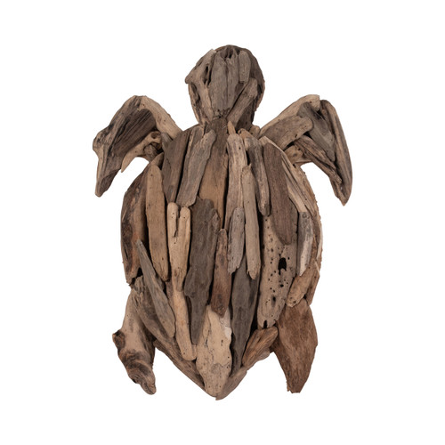 sagebrook home Driftwood 22"h Turtle Deco Natural Wishlist Create New