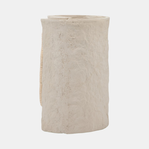 Sagebrook Home Ecomix 12" Crafted Vase W Handle Ivory Wishlist Create New