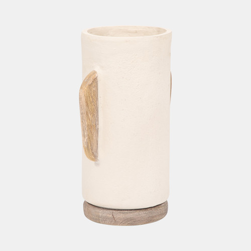Sagebrook Home Ecomix 13" Organic Vase Ivory Wishlist Create New