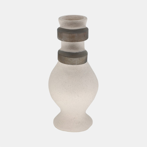 Sagebrook Home Ecomix 15" Abstract Vase Ivory Wishlist Create New