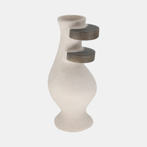 Sagebrook Home Ecomix 15" Abstract Vase Ivory Wishlist Create New