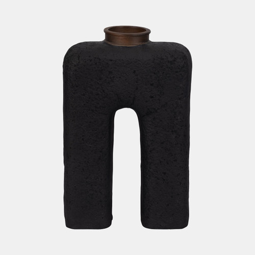 sagebrook home Ecomix 15"h Abstract Vase Black Wishlist Create New