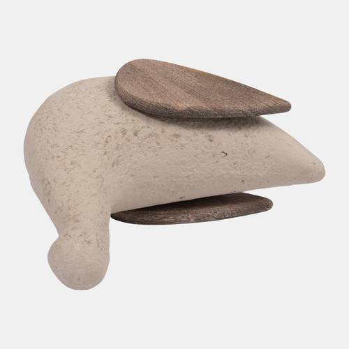 Sagebrook Home Ecomix 9" Bird Deco Ivory Wishlist Create New
