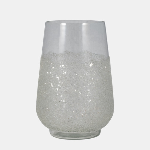 Sagebrook Home Glass 10" Sugar Vase Clear Wishlist Create New