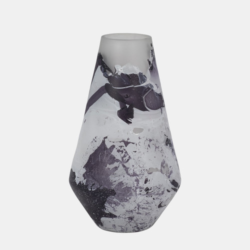 Sagebrook Home Glass 11" Fog Shadow Vase White Wishlist Create New