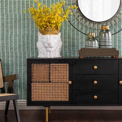 Sagebrook Home Glass 13"h Metallic Vase Gray/gold Wishlist Create New