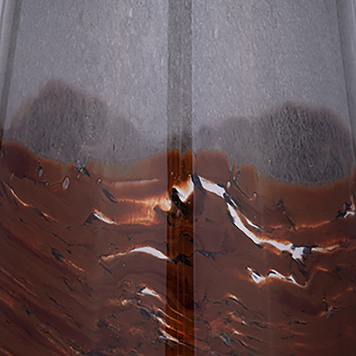 Sagebrook Home Glass 14" Vase Grey/brown Wishlist Create New