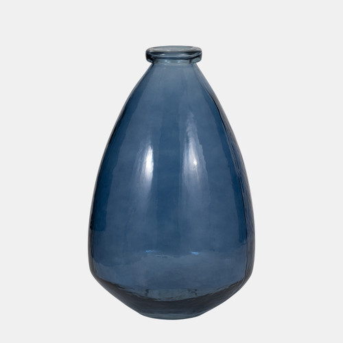 sagebrook home Glass 15" Balloon Vase Blue Wishlist Create New