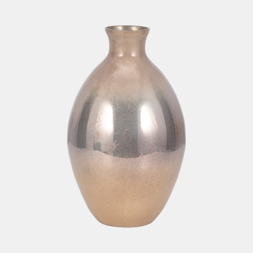 Sagebrook Home Glass 15" Bulbous Vase Champagne Wishlist Create New