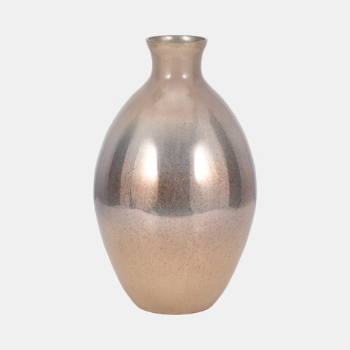 sagebrook home Glass 15" Bulbous Vase Champagne Wishlist Create New