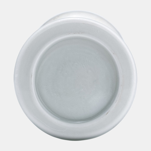 Sagebrook Home Glass 15"h Bubbly Candle Holder Wht Enam Wishlist Create New