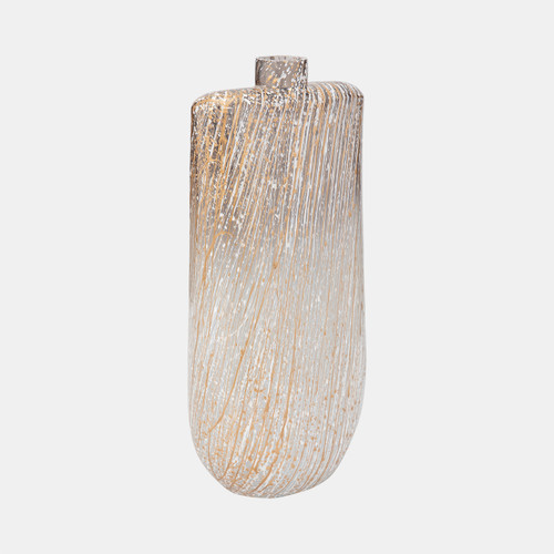 Sagebrook Home Glass 16" Striped Stained Vase Multi Wishlist Create New