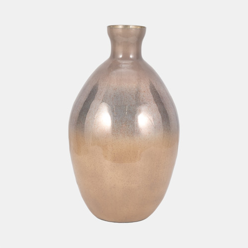 Sagebrook Home Glass 18" Bulbous Vase Champagne Wishlist Create New
