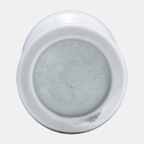 Sagebrook Home Glass 18"h Bubbly Candle Holder Wht Enam Wishlist Create New