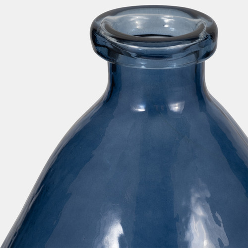 Sagebrook Home Glass 19" Balloon Vase Blue Wishlist Create New