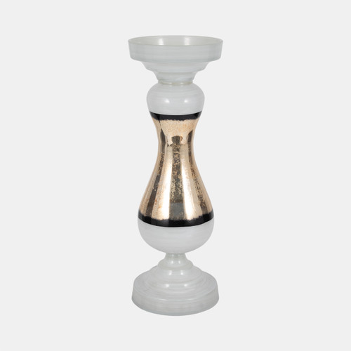 sagebrook home Glass 23" Candle Holder White Wishlist Create New