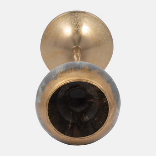 Sagebrook Home Glass 24"h Tealight Holder Wickhom Gray Wishlist Create New