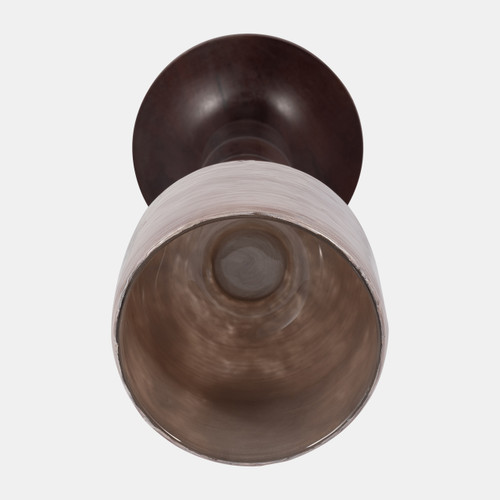 Sagebrook Home Glass 24" Wooden Base Hurrican Blush Wishlist Create New