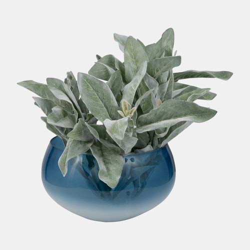 Sagebrook Home Glass S/2 10/14" Decorative Bowls Blue Wishlist Create New