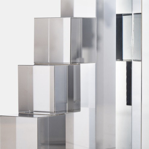 Sagebrook Home Glass S/2 6" Tetrimino Bookends Smoke Wishlist Create New