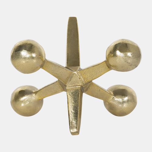 Sagebrook Home Gold Metal Jacks Decor 5" Wishlist Create New