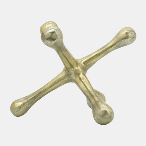 Sagebrook Home Gold Metal Jacks Sculpture 9" Wishlist Create New