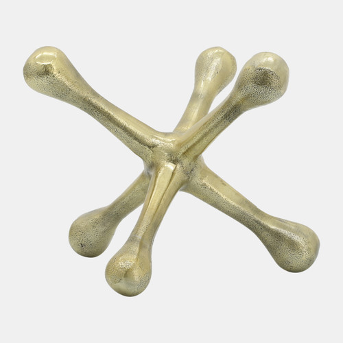 Sagebrook Home Gold Metal Jacks Sculpture 9" Wishlist Create New