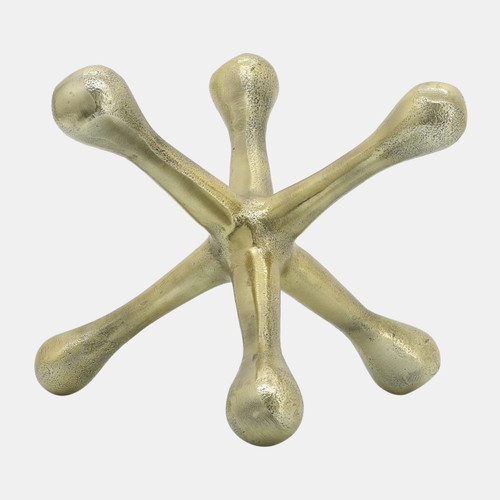 sagebrook home Gold Metal Jacks Sculpture 9" Wishlist Create New