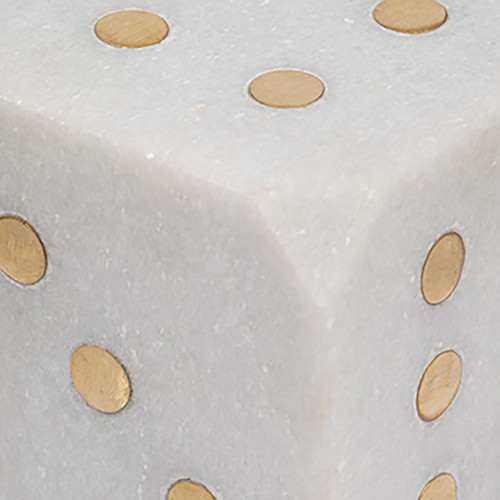 Sagebrook Home Marble 4" Dice White Wishlist Create New