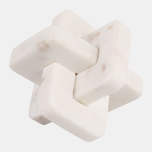 Sagebrook Home Marble 5" Geometric Orb White Wishlist Create New