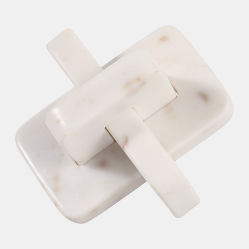 Sagebrook Home Marble 5" Geometric Orb White Wishlist Create New