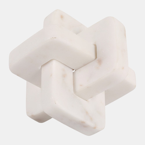 Sagebrook Home Marble 5" Geometric Orb White Wishlist Create New