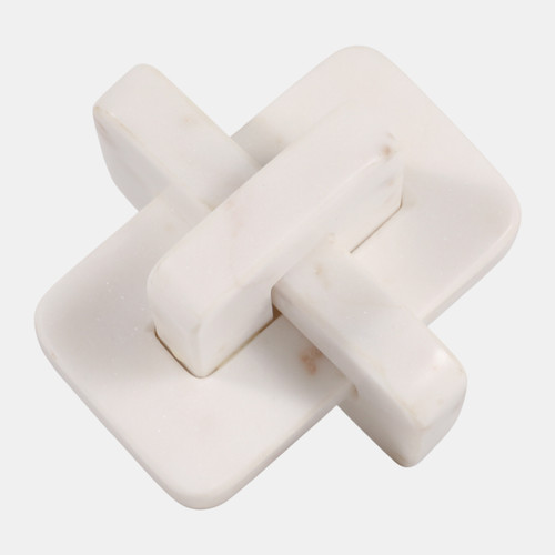 sagebrook home Marble 5" Geometric Orb White Wishlist Create New