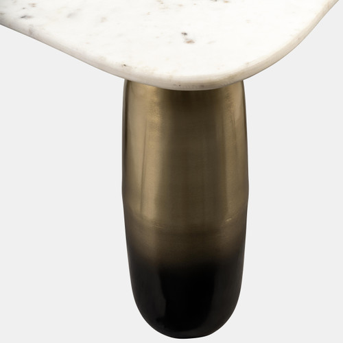 Sagebrook Home Marble/metal 30"dx16"h Coffee Table Wht/gld Wishlist Create New