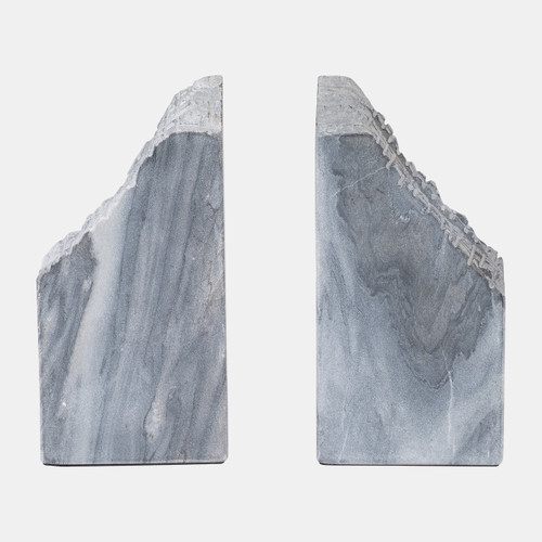 sagebrook home Marble S/2 7" Live Edge Bookends Black Wishlist Create New