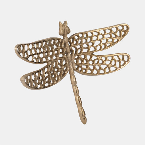 Sagebrook Home Metal 10" Dragonfly W/ Cutouts Gold Wishlist Create New