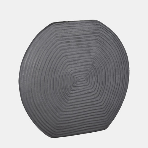 Sagebrook Home Metal 10"h Swirl Pattern Vase Grey Wishlist Create New