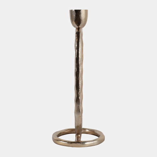 Sagebrook Home Metal 10" Open Oval Taper Candleholder Gold Wishlist Create New