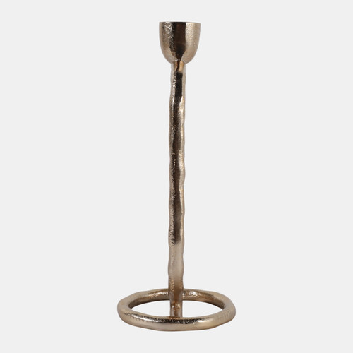 Sagebrook Home Metal 10" Open Oval Taper Candleholder Gold Wishlist Create New
