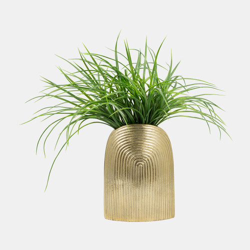 Sagebrook Home Metal 11" Arch Vase Champagne Wishlist Create New