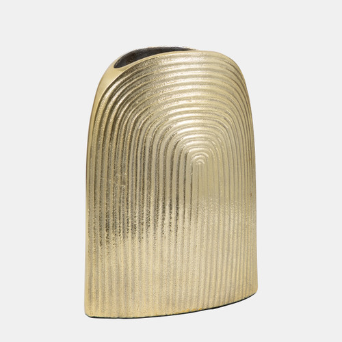 Sagebrook Home Metal 11" Arch Vase Champagne Wishlist Create New