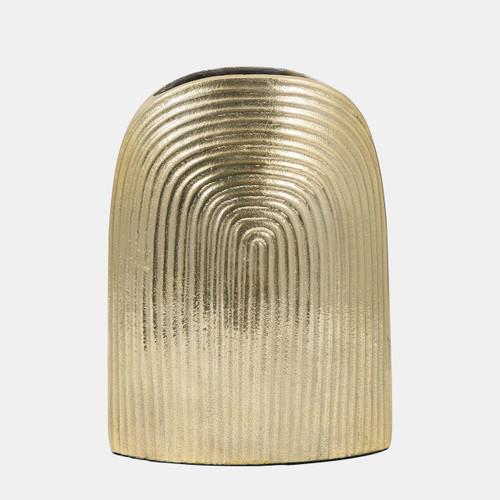 sagebrook home Metal 11" Arch Vase Champagne Wishlist Create New