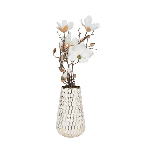 Sagebrook Home Metal 11" Tribal Vase Gold Wishlist Create New