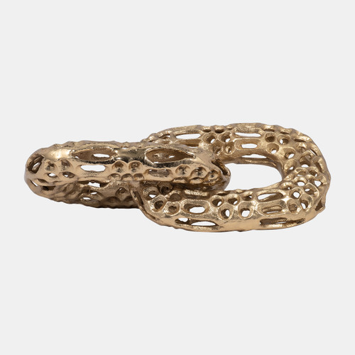 Sagebrook Home Metal 12" 2-linked Chains Gold Wishlist Create New