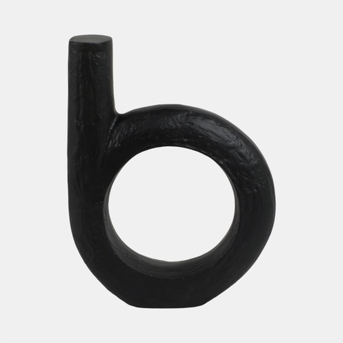 Sagebrook Home Metal 12" Looped Sculpture Black Wishlist Create New