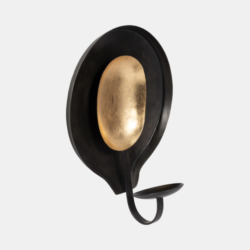 Sagebrook Home Metal 12" Round Votive Holder Black/gold Wishlist Create New